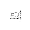 Tres Clasic hanger brass 12423607LV