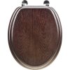 AQUALINE retro WC sedátko, ořech 1705-11