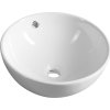 Keramické umyvadlo na desku Ø 38 cm, bílá 38171