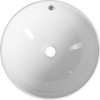 Keramické umývadlo na dosku Ø 38 cm, biela 38171