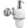 NEVIS retro dávkovač mýdla, keramika, chrom NV8013