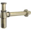 RETRO umývadlový sifón 5/4", odpad 32mm, tmavý bronz 9686