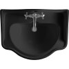 RETRO keramické umyvadlo 73x54cm, černá mat 104731