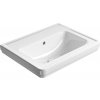 CLASSIC keramické umývadlo 60x46cm, bez otvoru, biela ExtraGlaze 8731011