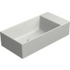 KUBE X keramické umývátko 50x25cm, bez otvoru, pravé/levé, cenere mat 9486017