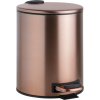 Olsen Spa Odpadkový kôš „Soft Close“, 5l, 205×265×205 mm - Farba - Ružové zlato brúsená KDBE155315010