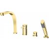 4 otvorova vanova baterie decco zlata s prislusenstvim