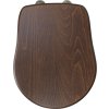 RETRO WC sedátko Soft Close, orech/bronz 108640
