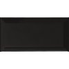 Retro obklad APE Metro Biselado Negro Brillo 7,5x15 (4599118931/R13)