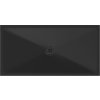 Keramická sprchová vanička, obdélník 140x70x2cm, černá mat 46140726