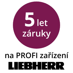 5 let záruky na GASTRO zařízení LIEBHERR