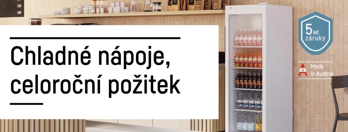 Chladničky na nápoje Liebherr záruka 5 let