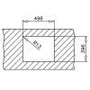 FlexLinea RS15 50 40 Drawing 3 undermount