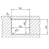 FlexLinea RS15 50 40 Drawing 4 flush