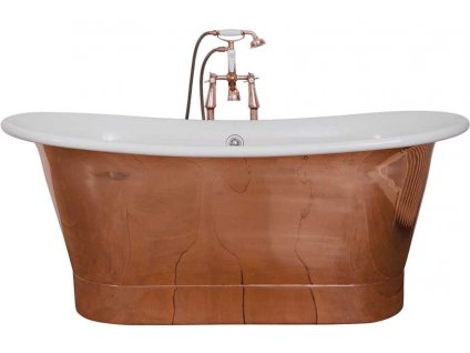 normandy bath copper exterior painted interior