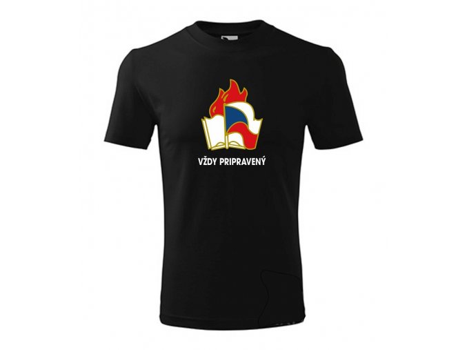 Tričko Farebné Vždy pripravený