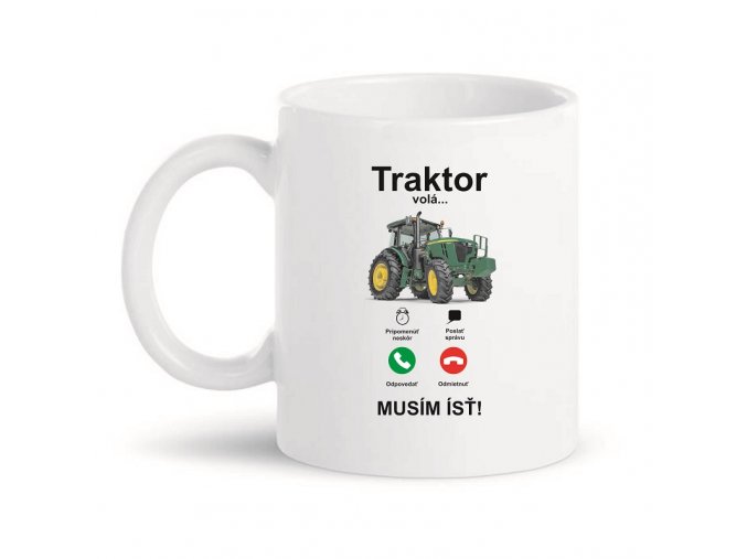 Hrnček Traktor volá