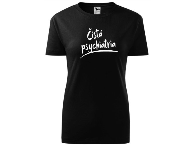 Dámske čierne čistá psychyatria