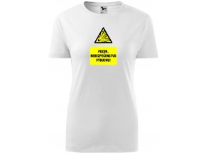 Tričko Farebné Nebezpečenstvo výbuchu