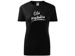 Dámske čierne čistá psychyatria