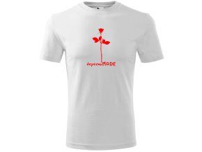 Pánske biele depeche mode ruža