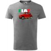 Detské šedé Fiat 500