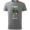 Detské šedé Traktor volá