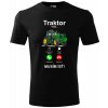 Pánske čierne Traktor volá