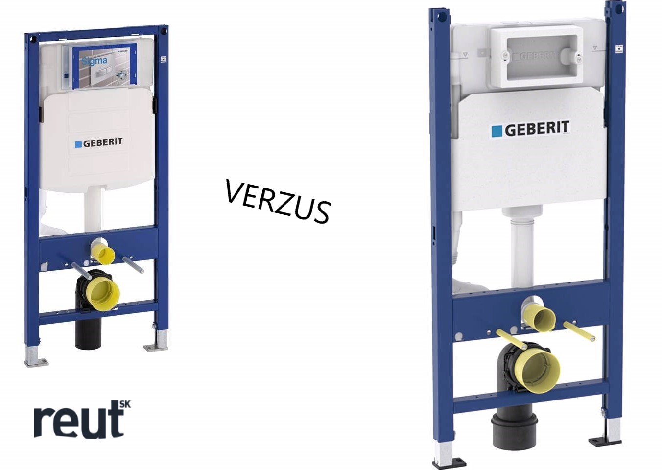 Geberit Delta VS. Sigma raz a navždy...