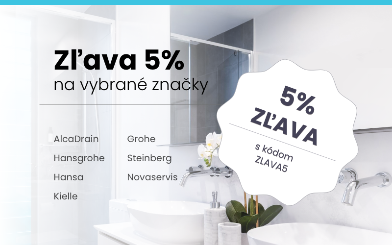 5% zľava