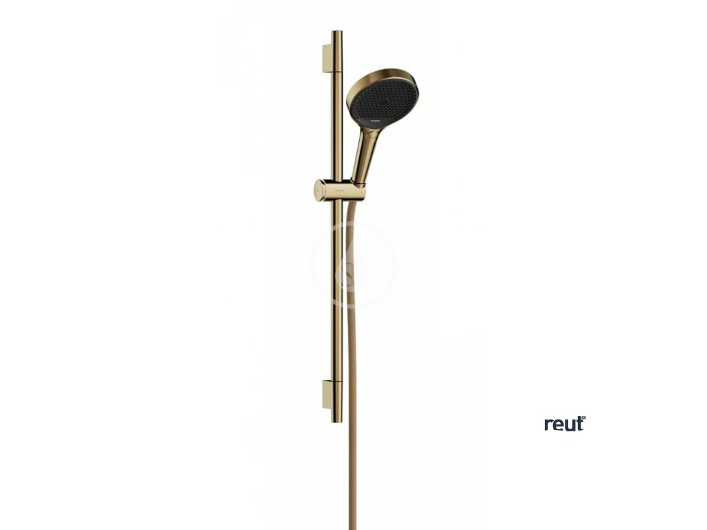 Hansgrohe Rainfinity Set sprchovej hlavice, tyče a hadice, 3 prúdy, EcoSmart, zlatá 28746990-HG