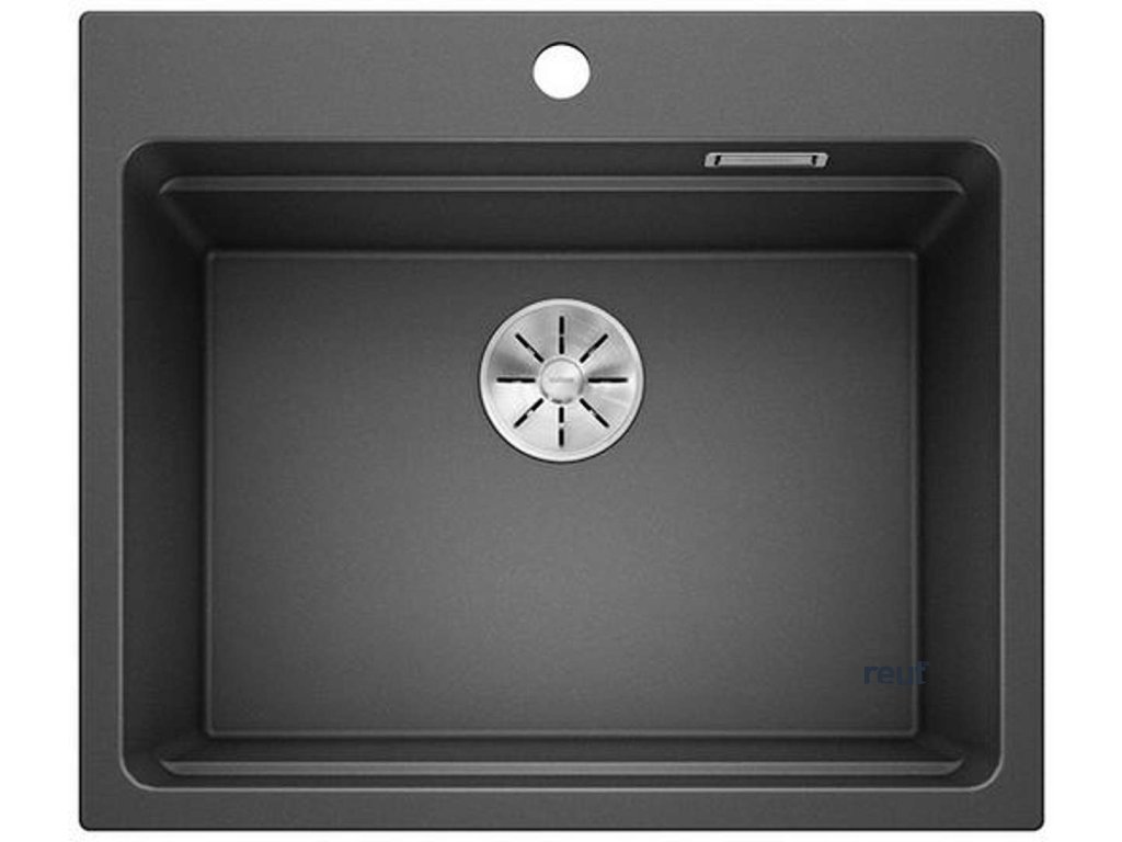 Blanco Etagon 6 Silgranitový drez, 60x51 cm, s pojazdmi, antracit 524539