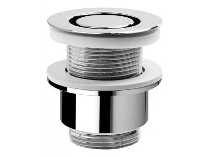 Omp Tea Umývadlová výpust 5/4", neuzatvárateľná, design krytka, 30-45mm, chróm 147.545.5