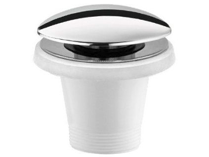 Polysan Vaňová výpusť 6/4", click-clack, chróm 71704