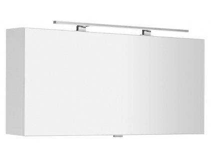 Sapho CLOE galérka s LED osvetlením, 120x50x18cm, biela CE120-0030