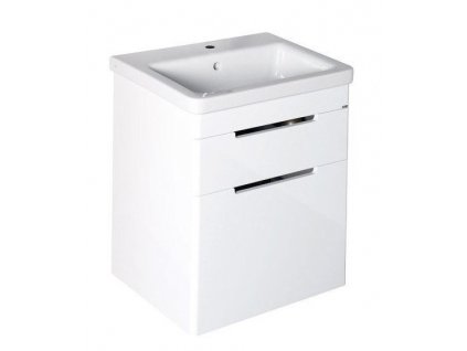 Sapho ELLA umývadlová skrinka 46,5x65x38,5cm, 2x zásuvka,biela EL052-3030