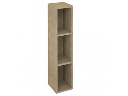 Sapho ESPACE ESPACE otvorená policová skrinka 20x94x22cm, brest Bardini ESC130-1313