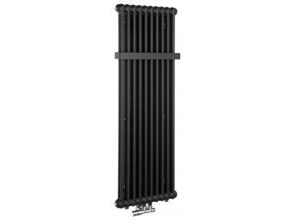 Sapho FEDE vykurovacie teleso 1500x490mm, 10 segmentov, čierna mat IR193