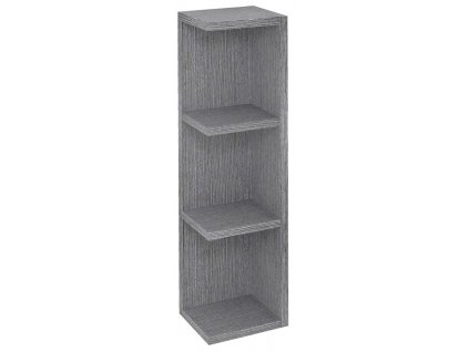 Sapho RIWA GALERKY RIWA otvorená polica 18x70x15cm, dub strieborný RIW250-0011