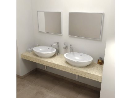 Sapho TAILOR dosky TAILOR rockstone doska 210x50 cm, prevedenie límca F TR210F