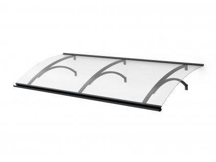 strieška nad dvere LANITPLAST OLOR XL 197/85 antracit LG2578 LG2578