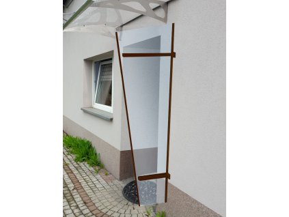 univerzálna bočná stena LANITPLAST UNI hnedá / PLEXI LG1497 LG1497