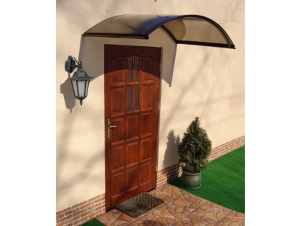 strieška nad dvere LANITPLAST ARCUS 160/70 hnedá LG1160 LG1160