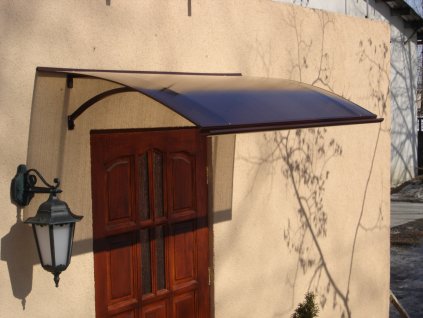 strieška nad dvere LANITPLAST LARUS 160/85 hnedá LG660 LG660