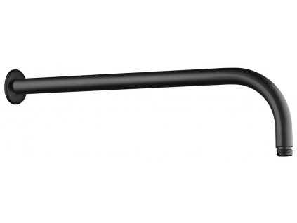 Aqualine Sprchové ramienko guľaté, 405mm, čierna mat T05