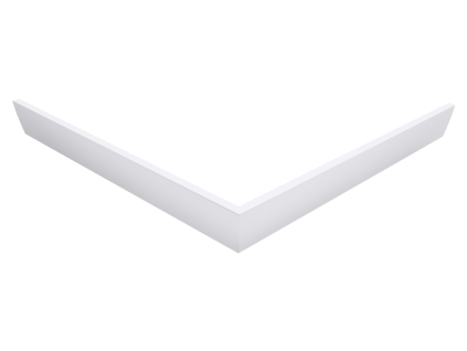 Polysan KARIA 100 panel rohový, biela 60812
