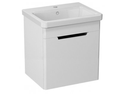 Sapho ELLA umývadlová skrinka 37,5x43x34cm, 1x dvierka,ľavá, biela EL040-3030