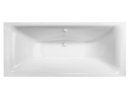 Polysan KALDERA obdĺžniková vaňa 180x80x40cm, biela 60611