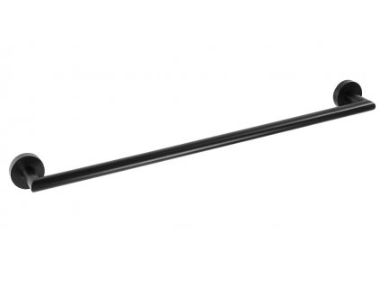 Sapho X-ROUND BLACK držiak uterákov 300x65mm, čierna XR400B