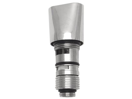 Bruckner Prepínač pre nástennú batériu, chróm 612.025.2